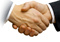 Shaking hands